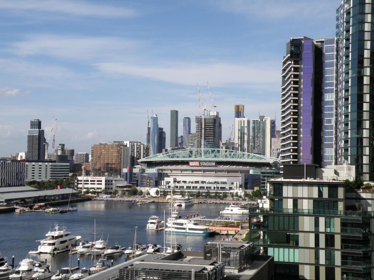 พาร์ส อพาร์ตเมนต์ คอลลินส์วาร์ฟ วอเตอร์ฟรอนต์ ด็อคแลนด์ Apartment เมลเบิร์น ภายนอก รูปภาพ