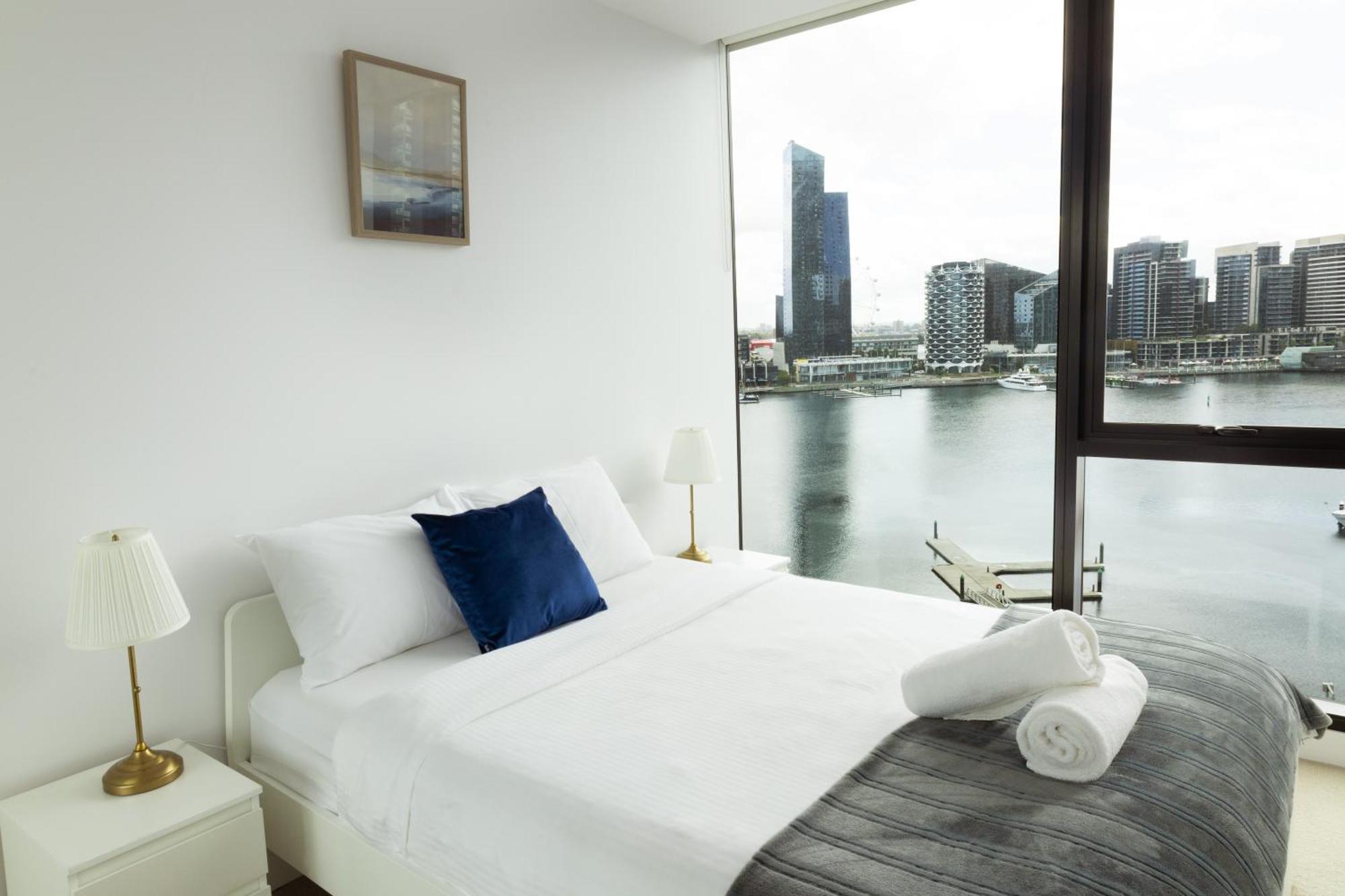 พาร์ส อพาร์ตเมนต์ คอลลินส์วาร์ฟ วอเตอร์ฟรอนต์ ด็อคแลนด์ Apartment เมลเบิร์น ภายนอก รูปภาพ