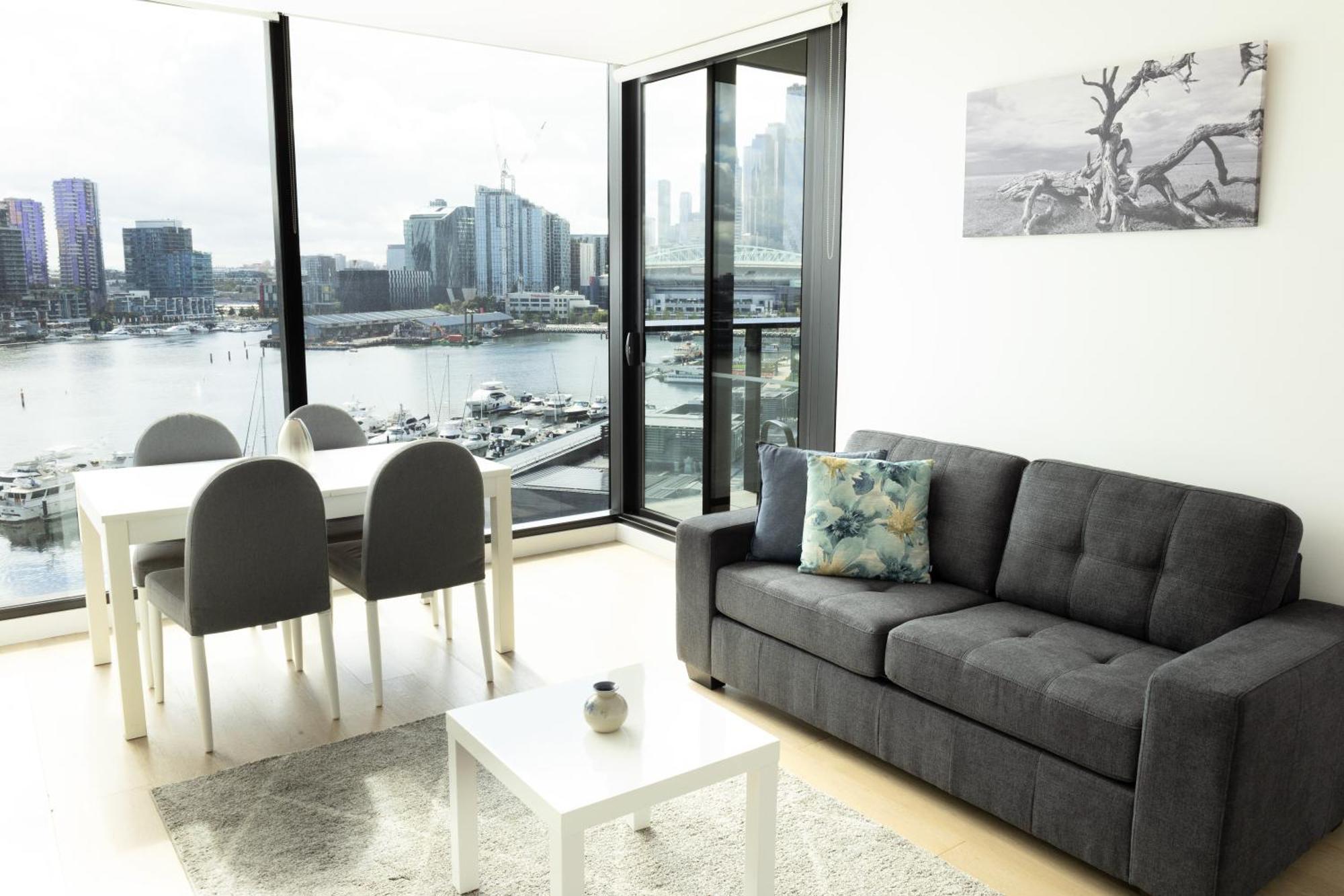 พาร์ส อพาร์ตเมนต์ คอลลินส์วาร์ฟ วอเตอร์ฟรอนต์ ด็อคแลนด์ Apartment เมลเบิร์น ภายนอก รูปภาพ